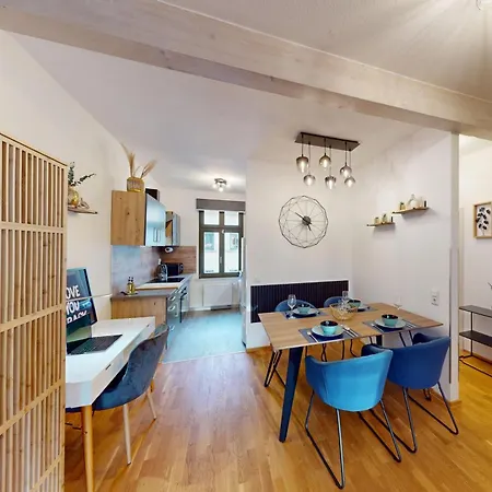 Апартаменты Cozyhome Mitte Марклеберг