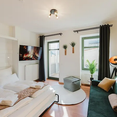 Апартаменты Cozyhome Mitte Марклеберг